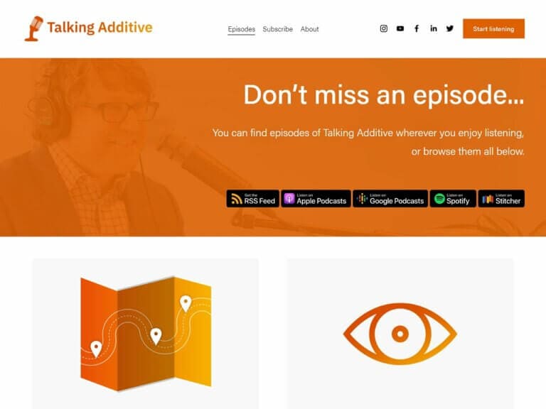 Talking additive: podcasty o aditívnej výrobe